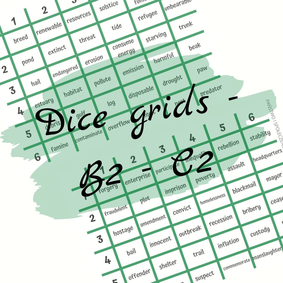 Dice grids - poziom B2-C2