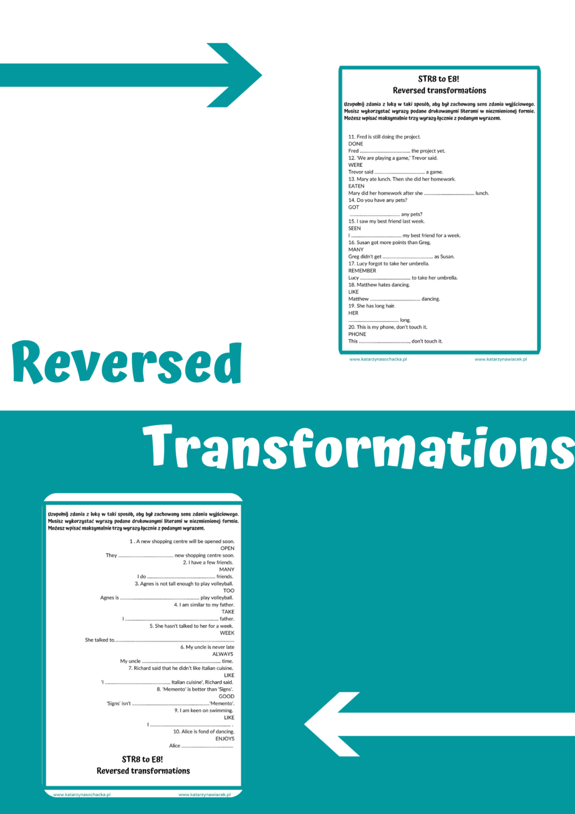 Reversed Transformations STR8 TO E8! vol. 7