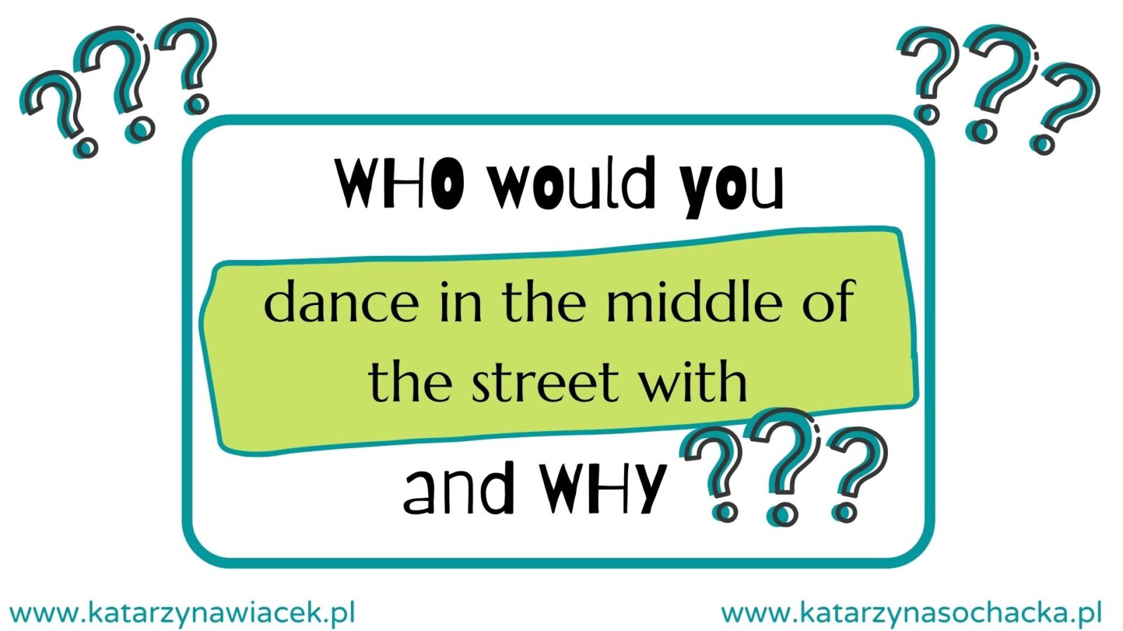 Who would you ...and WHY? Speaking Bits - obrazek 4