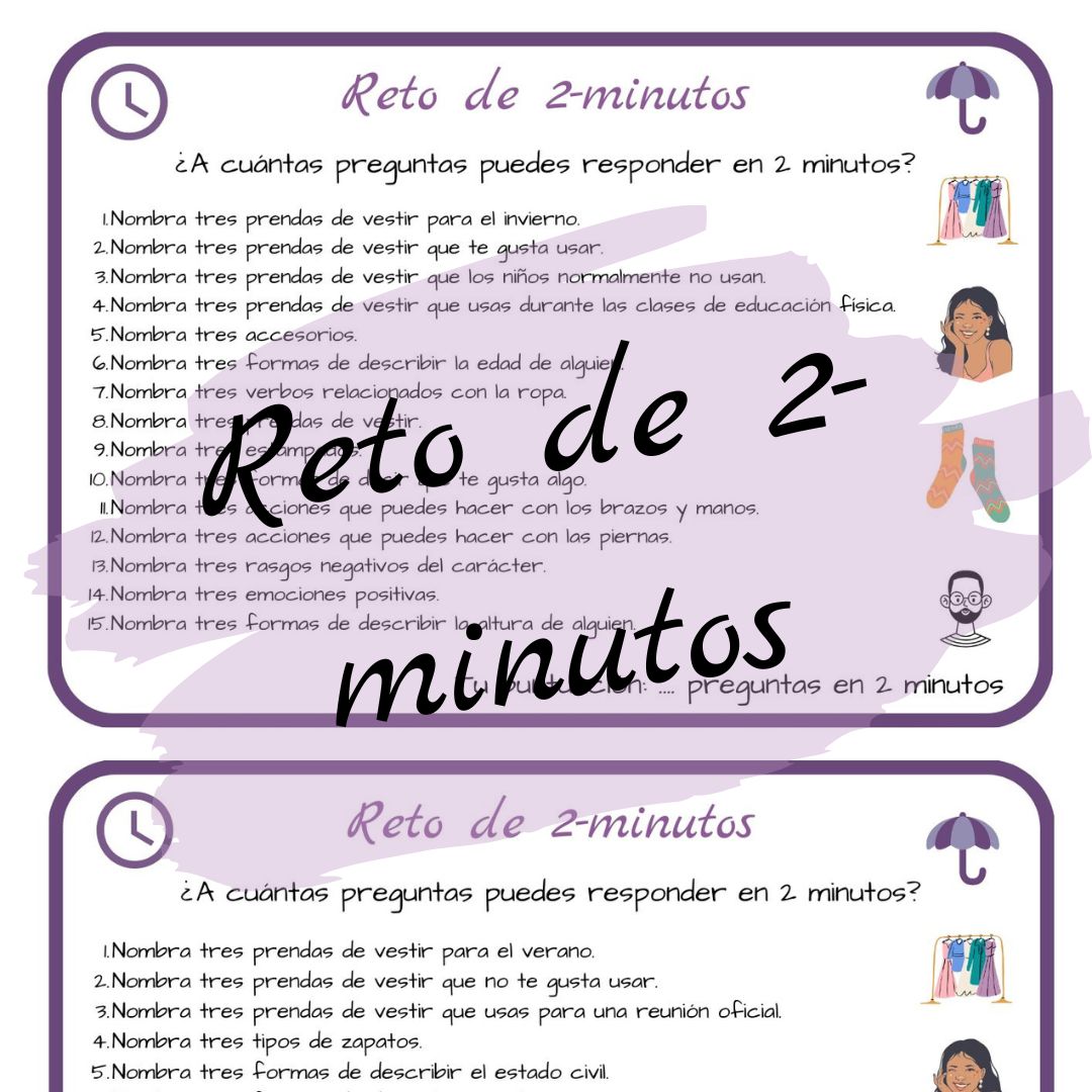 Reto de 2-minutos